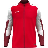Jako Dynamic Polyesterjacke Kinder - rot/weiß