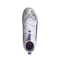 adidas F50 League Mid FG/MG Kinder - weiß/schwarz/gold