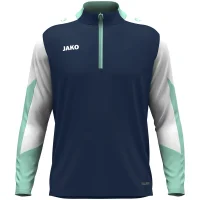 Jako Dynamic 1/4-Zip Sweatshirt - navy/weiß/minze