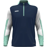 Jako Dynamic 1/4-Zip Sweatshirt - navy/weiß/minze
