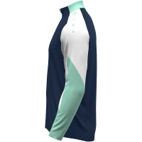 Jako Dynamic 1/4-Zip Sweatshirt - navy/weiß/minze