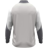 Jako Dynamic 1/4-Zip Sweatshirt - grau/weiß/dunkelgrau