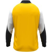 Jako Dynamic 1/4-Zip Sweatshirt - gelb/weiß/schwarz
