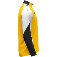Jako Dynamic 1/4-Zip Sweatshirt - gelb/weiß/schwarz