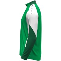 Jako Dynamic 1/4-Zip Sweatshirt - grün/weiß/dunkelgrün