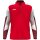 Jako Dynamic 1/4-Zip Sweatshirt - rot/weiß/dunkelrot