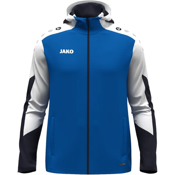 Jako Dynamic Kapuzenjacke Herren - blau/weiß/navy - XL
