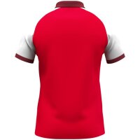 Jako Dynamic Poloshirt - rot/weiß/dunkelrot