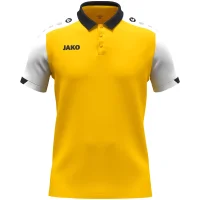 Jako Dynamic Poloshirt - gelb/weiß/schwarz