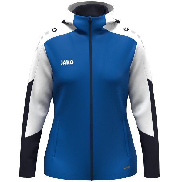 Jako Dynamic Trainingsjacke mit Kapuze Damen - blau/weiß/navy