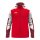 Jako Dynamic Trainingsjacke mit Kapuze - rot/weiß/dunkelrot