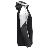Jako Dynamic Trainingsjacke mit Kapuze - schwarz/wei&szlig;/grau - XL