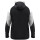 Jako Dynamic Trainingsjacke mit Kapuze - schwarz/weiß/grau - XL