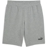 Puma Essentials No. 1 Logo Shorts Herren - grau/schwarz