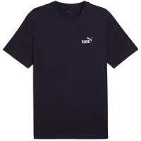 Puma Essentials Small No. 1 Logo T-Shirt Herren - navy