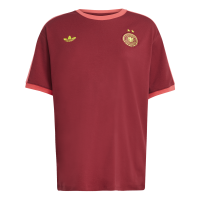 adidas DFB T-Shirt EURO25 Damen - dunkelrot