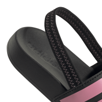 adidas Adilette Estrap Badelatschen Kinder  - schwarz/pink