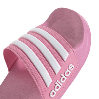 adidas Shower Adilette Badelatschen Kinder - rosa/weiß - 37