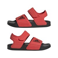 adidas adilette Badelatsche Sandale Kinder - bright red