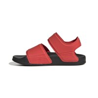 adidas adilette Badelatsche Sandale Kinder - bright red