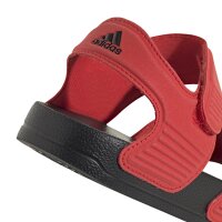 adidas adilette Badelatsche Sandale Kinder - bright red