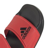 adidas adilette Badelatsche Sandale Kinder - bright red
