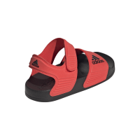 adidas Adilette Sandalen Kinder - rot/schwarz - 31