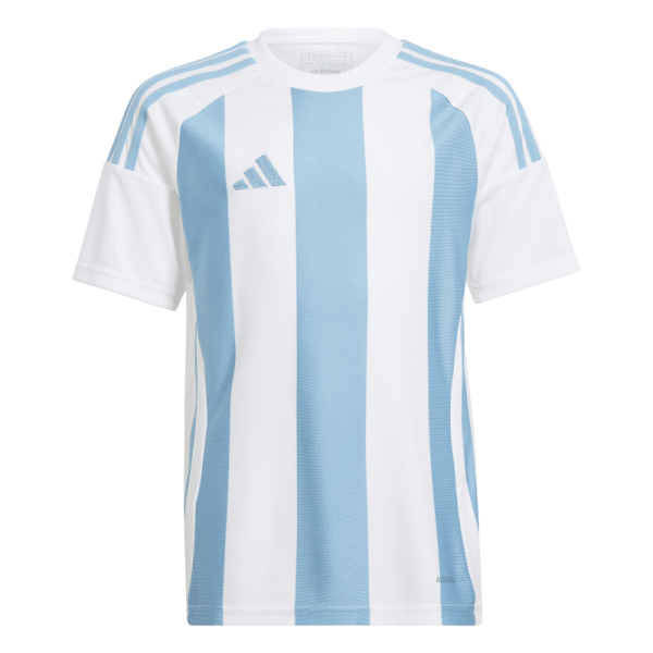 adidas Striped 24 Trikot Kinder - hellblau/weiß