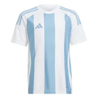 adidas Striped 24 Trikot Kinder - hellblau/weiß