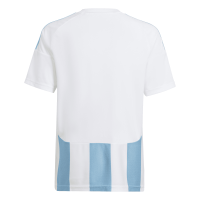 adidas Striped 24 Trikot Kinder - hellblau/weiß