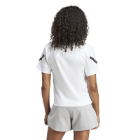 adidas Z.N.E T-Shirt Damen - wei&szlig;/schwarz