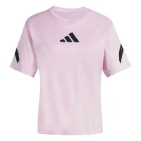 adidas Z.N.E T-Shirt Damen - pink/schwarz