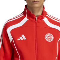 adidas FC Bayern München UBP Doubleknit Traingsjacke Herren - rot/weiß