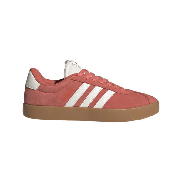 adidas VL Court 3.0 Sneaker Damen - rot/weiß