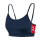 hummel Pulse Piping Light Support BH Damen - navy/rot/weiß