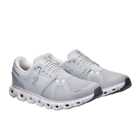 On Cloud 6 Sneaker Herren - grau/weiß - 43