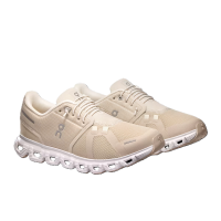 On Cloud 6 Sneaker Damen - beige/weiß - 40