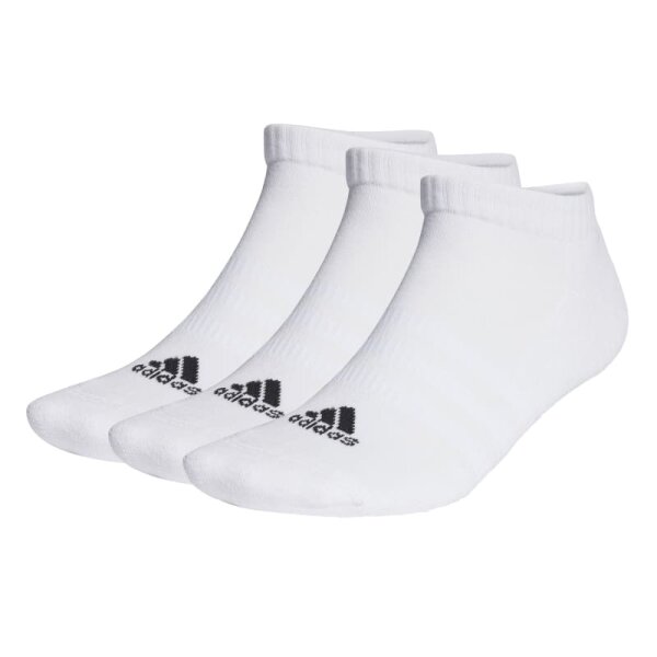 adidas Cushioned Low-Cut Socken 3er Pack Herren - weiß - 31-33