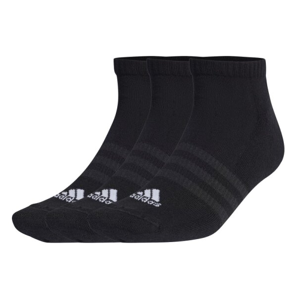 adidas Cushioned Low-Cut Socken 3er Pack - schwarz - 28-30