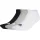 adidas Cushioned Low-Cut Socken 3er-Pack - grau/weiß/schwarz