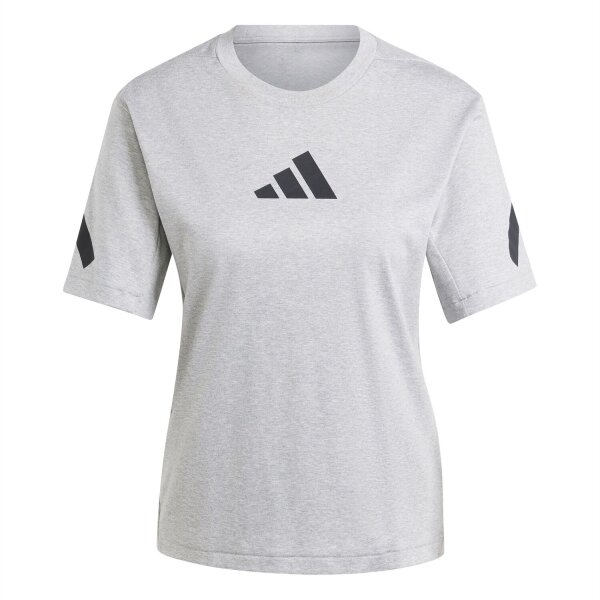 adidas Z.N.E. T-Shirt Damen - grau/schwarz