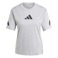 adidas Z.N.E. T-Shirt Damen - grau/schwarz