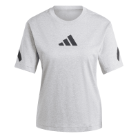 adidas Z.N.E. T-Shirt Damen - grau/schwarz