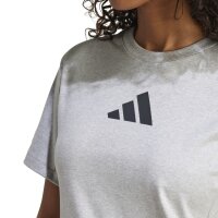 adidas Z.N.E. T-Shirt Damen - grau/schwarz