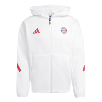 adidas FC Bayern München Z.N.E. Anthem Jacke Herren - weiß/rot - XL