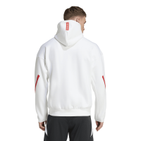 adidas FC Bayern München Z.N.E. Anthem Jacke Herren - weiß/rot - XL