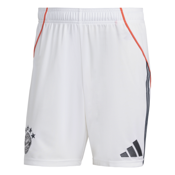 adidas FC Bayern München Shorts Away 25/26 Herren - weiß/navy/orange