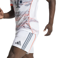 adidas FC Bayern München Shorts Away 25/26 Herren - weiß/navy/orange