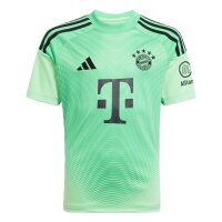 adidas FC Bayern M&uuml;nchen Torwarttrikot 25/26 Kinder - gr&uuml;n/schwarz
