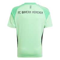 adidas FC Bayern München Torwarttrikot 25/26 Kinder - grün/schwarz - 164